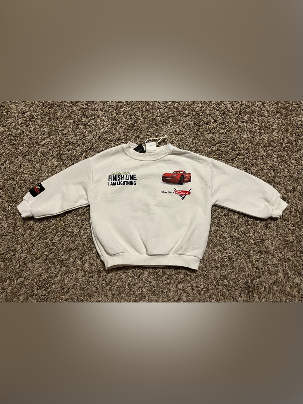 Zara Disney Cars Pullover Sweatshirt Boy 2T